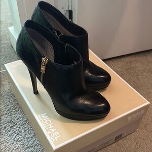 Michael Kors Black Women's York Bootie